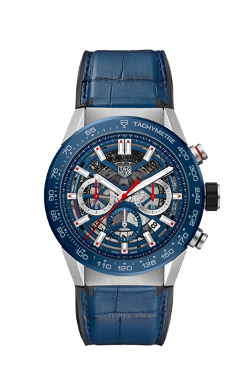 Montre Tag Heuer Homme Carrera in Acier CBG2A11.FC6460 - CBG2A11.FC6460